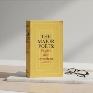 The Major Poets: English and American (Second Edition) Poetry Lover Gift